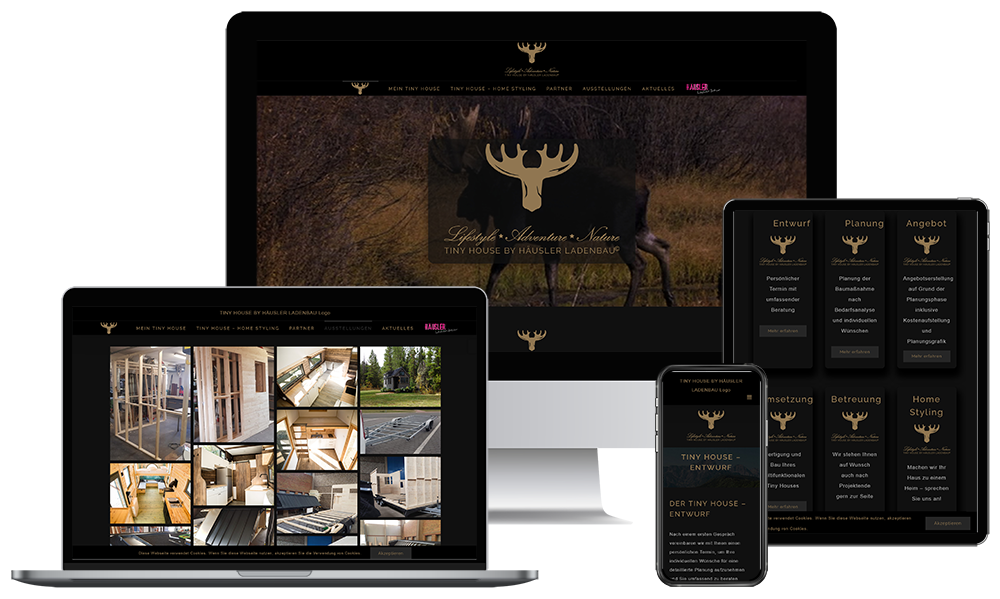 WordPress Webdesign & SEO TINY HOUSES BY HÄUSLER - Pattensen